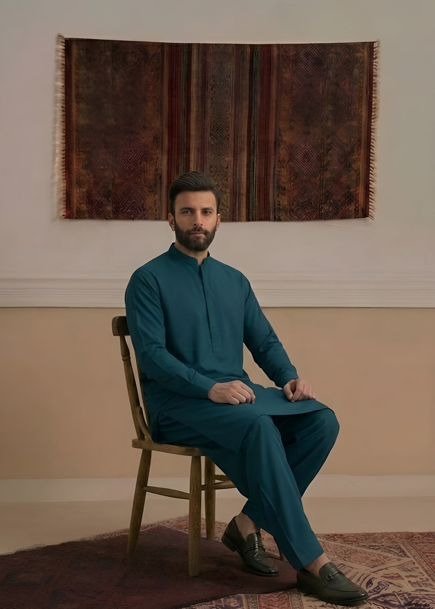 Kaptaan Wash & Wear Shalwar Kameez