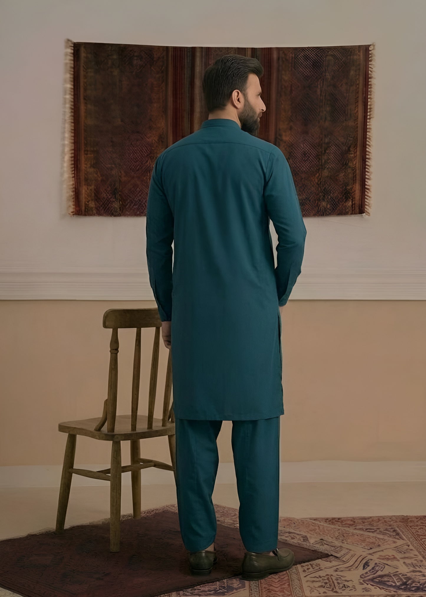 Kaptaan Wash & Wear Shalwar Kameez