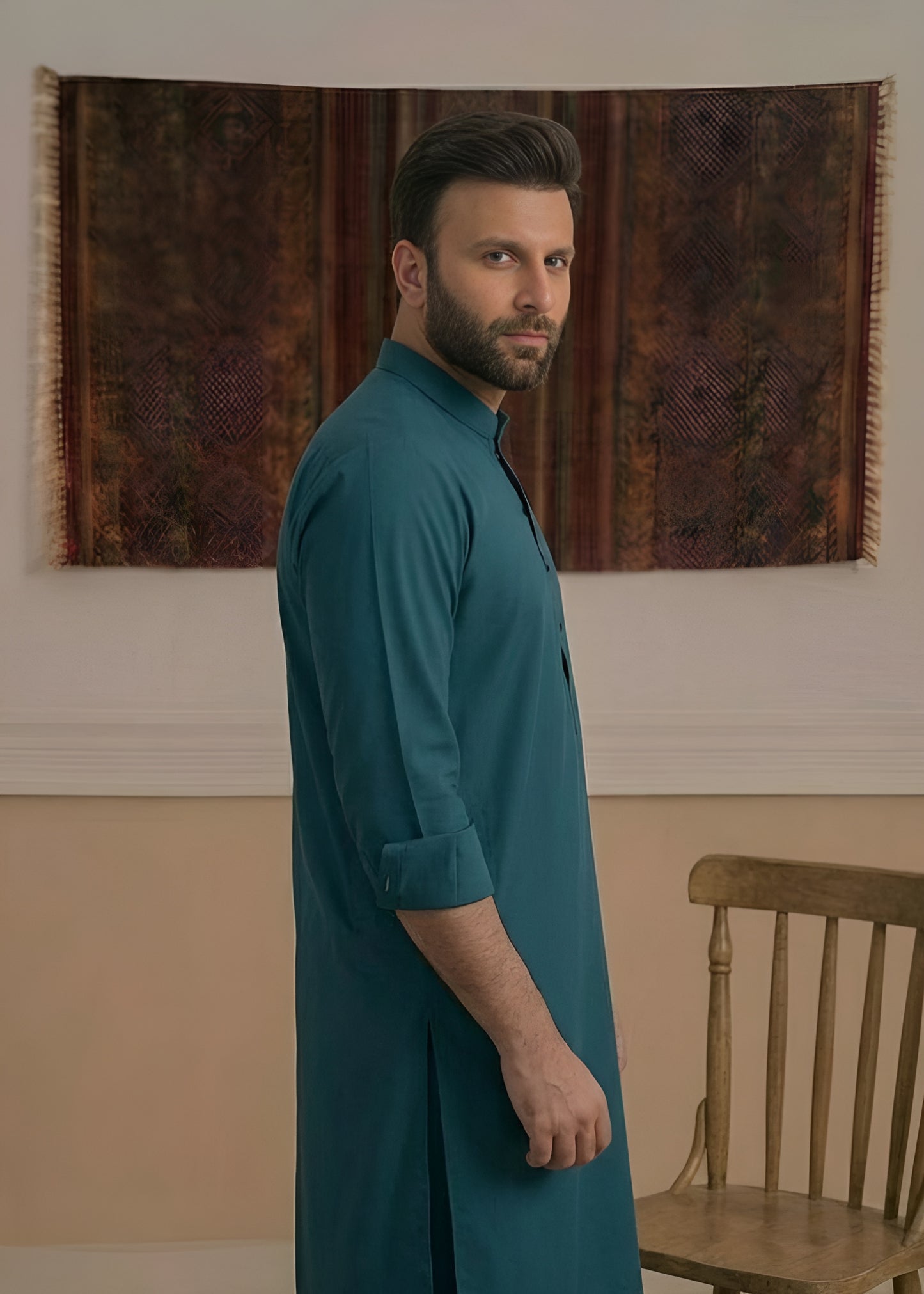 Kaptaan Wash & Wear Shalwar Kameez
