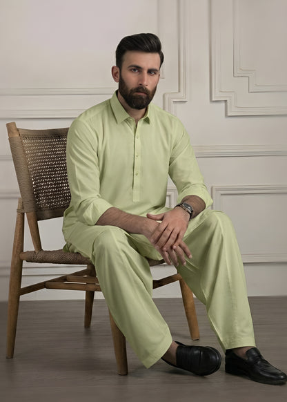 Pista Cotton Shalwar Kameez