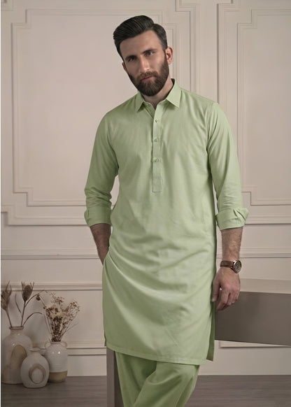 Pista Cotton Shalwar Kameez